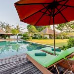gazebo with private pool at villa vastu3