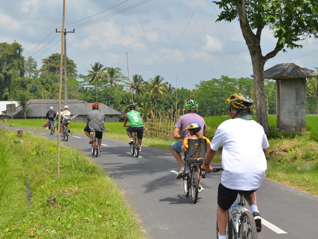 Cycling Activities around Ubud