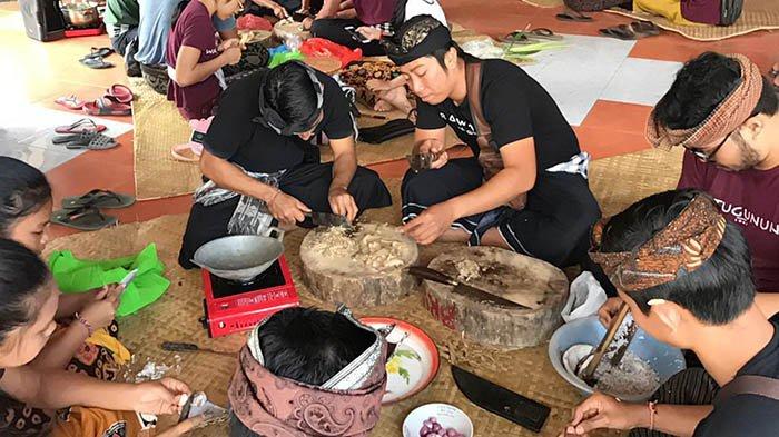 the process of making lawar bali