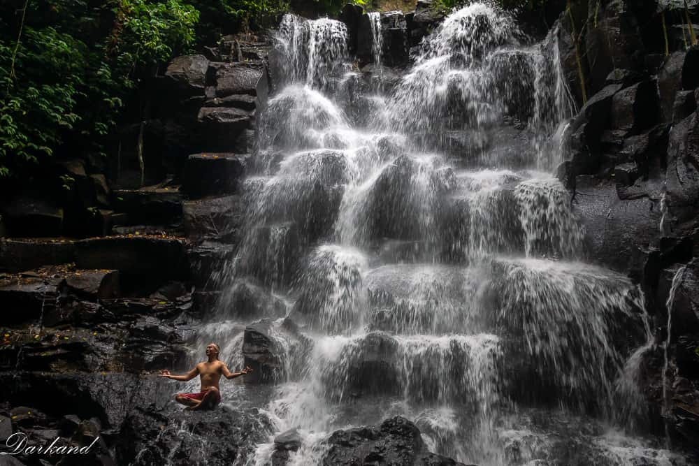 photo of kanto lampo waterfall in bali