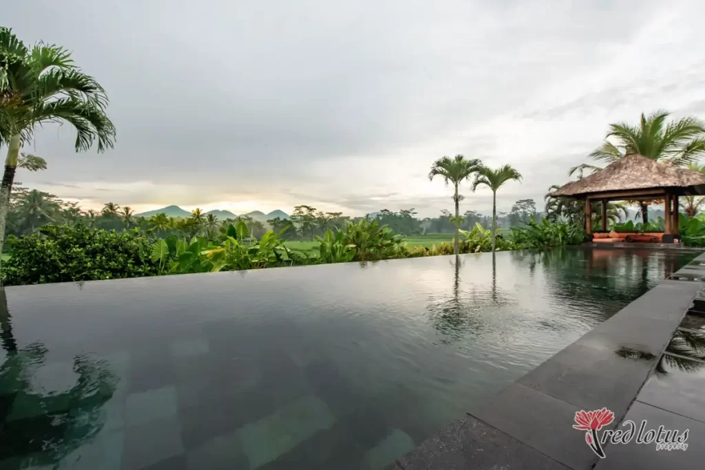 pool in ubud villas rental