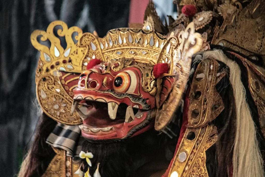 one of traditional dance in bali is barong dance