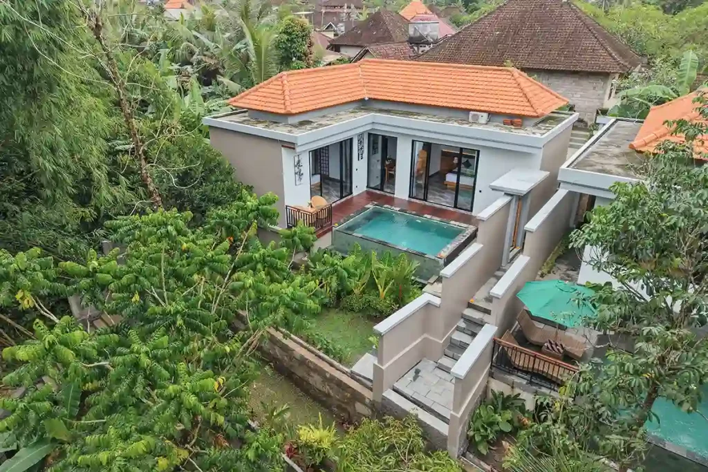 stay with best luxury rent villa arunika in ubud bali