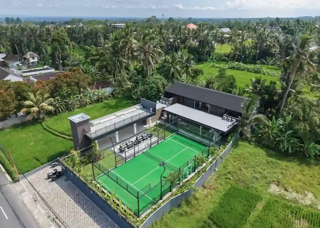 rent best villa basic house affordable for group in ubud bali