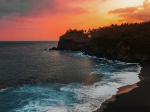 best of black sand beaches in bali