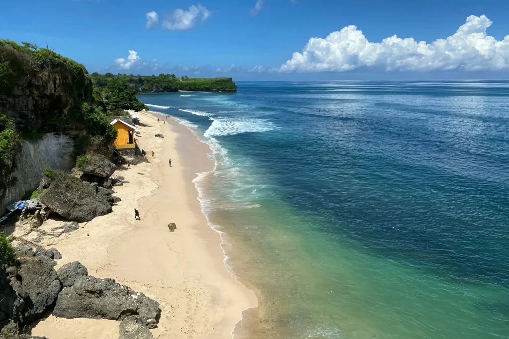 find beautiful beaches near ubud in bali
