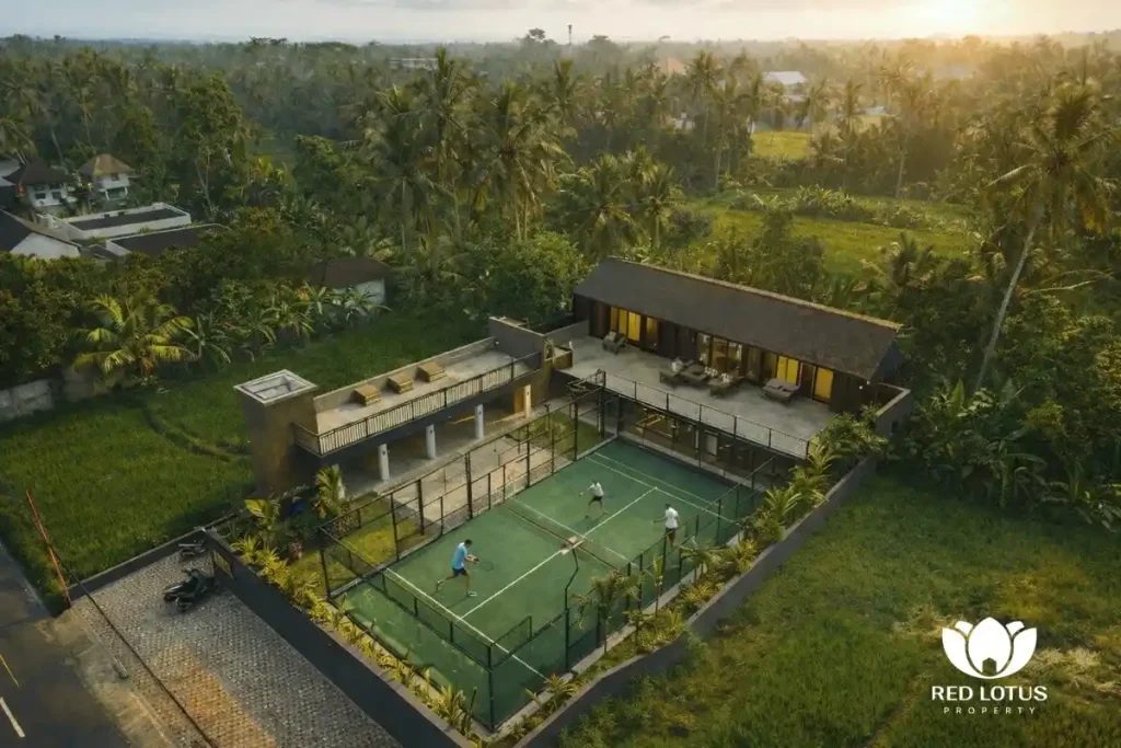 basic house padel court